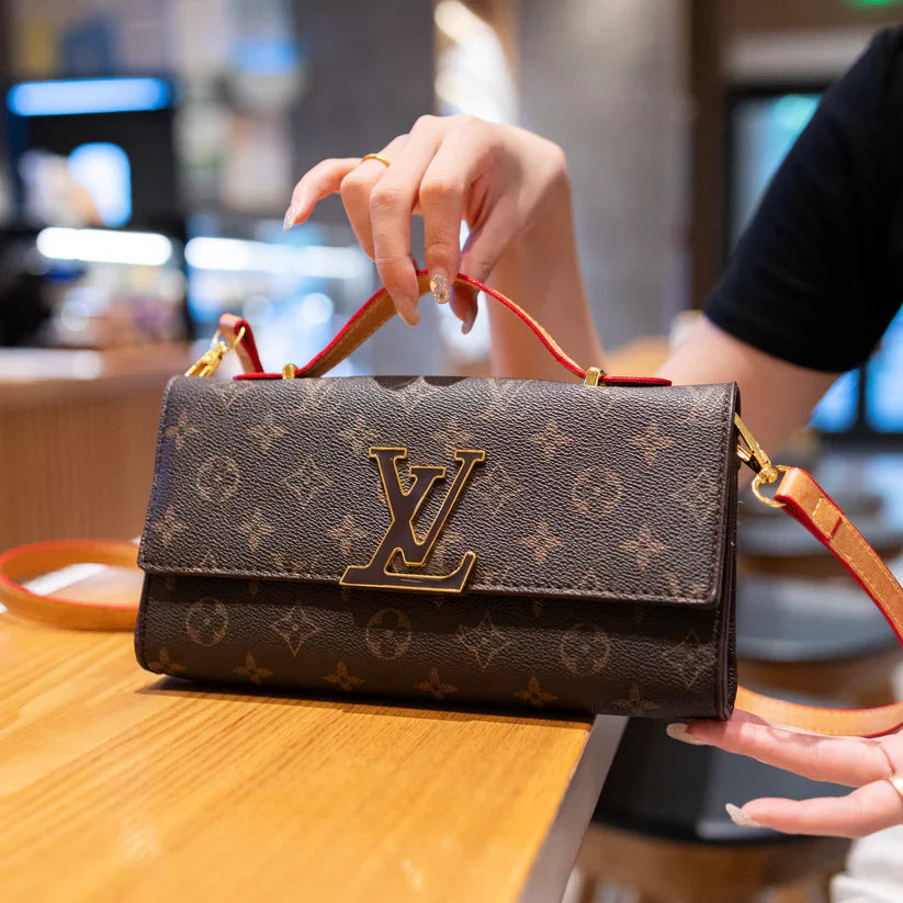 Luxe Texture Leather Handbag 019