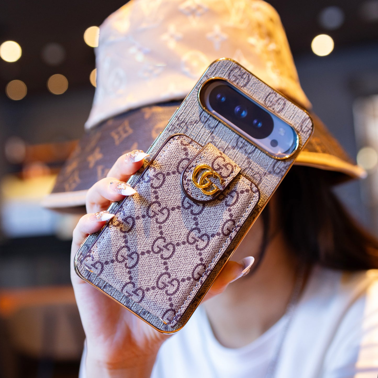 GG Luxury Style Google Pixel phone case mysite