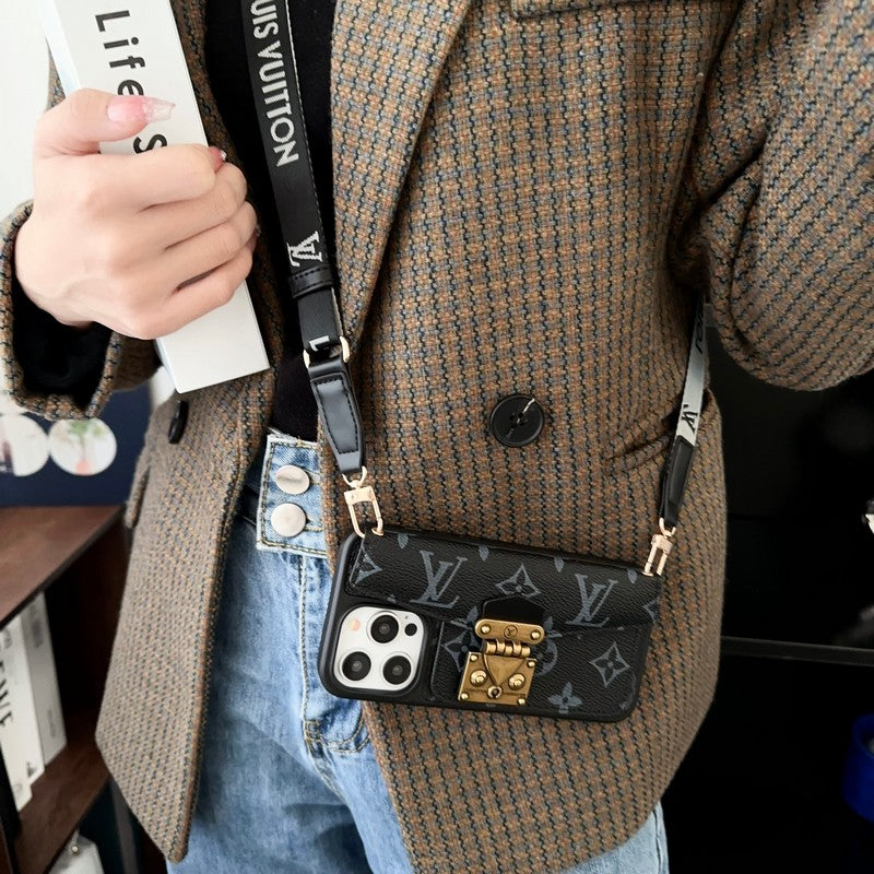 Lou Card Holder Chain iPhone Case mysite