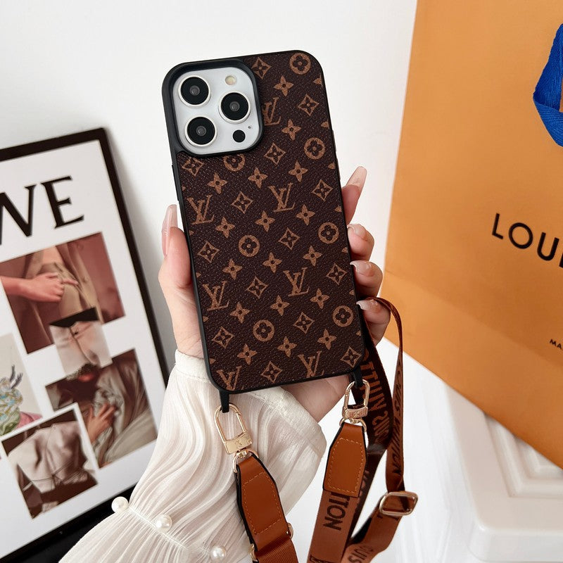 Lou Brown Crossbody iPhone Case mysite