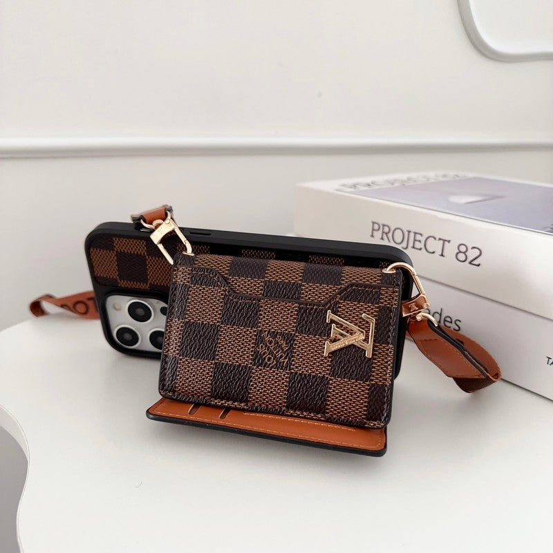 Lou Side Card Bag Crossbody Chain iPhone Case mysite