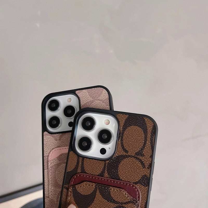 Coa Card Bag Leather iPhone Case mysite