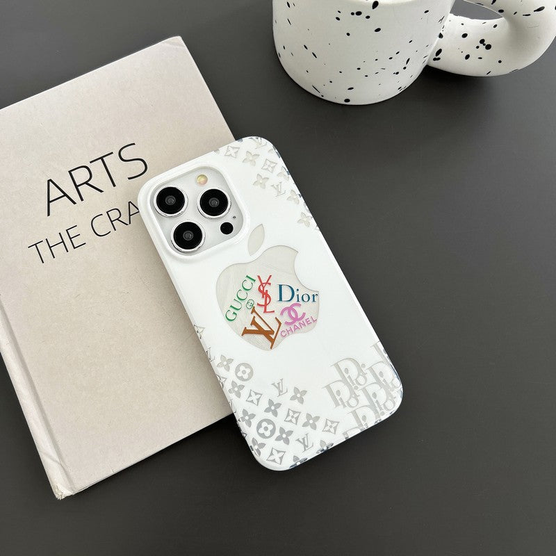 CD GG CC Lou White iPhone Case mysite