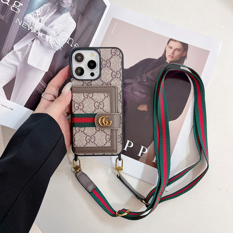 GG Card Bag Crossbody iPhone Case mysite
