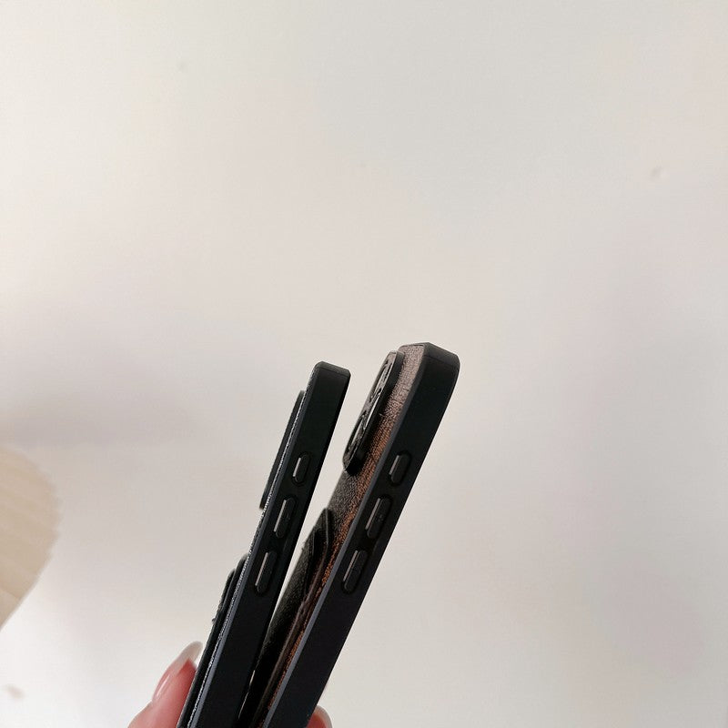 MK Card Bag Gold Logo iPhone Case mysite