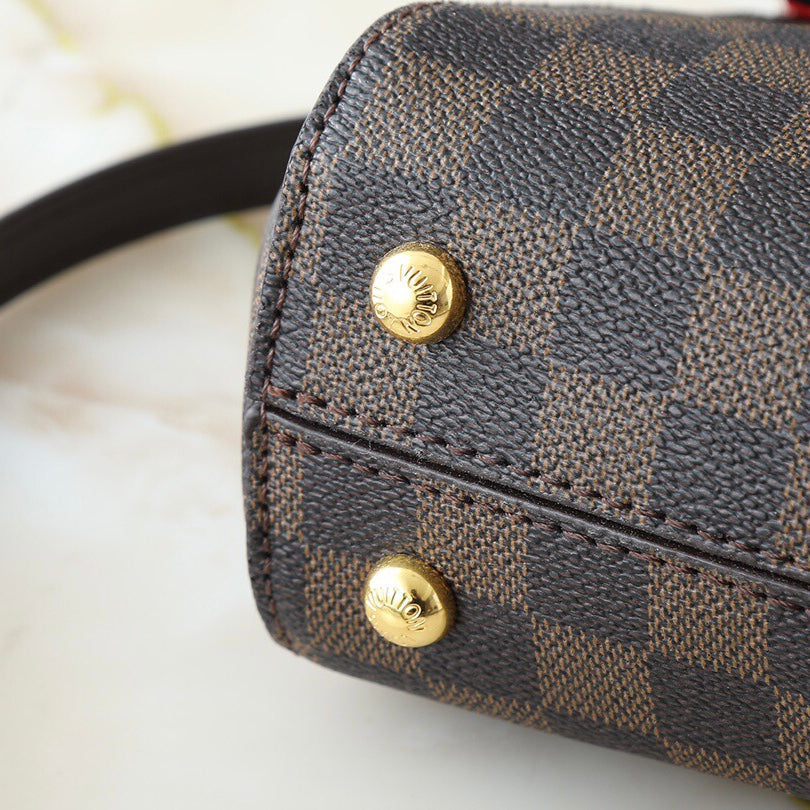 Classic Brown Grid Bag