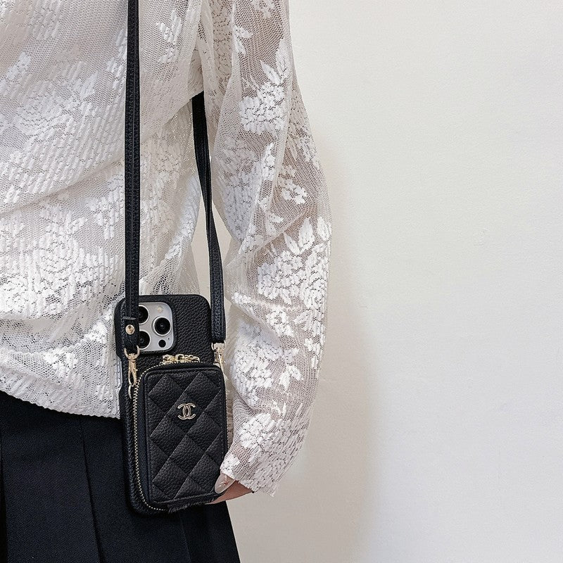 CC Card Bag Colors Chain iPhone Case mysite