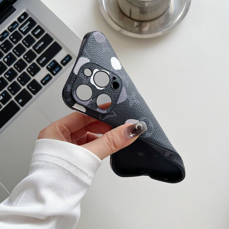 Lou Classic Color Leather iPhone Case mysite