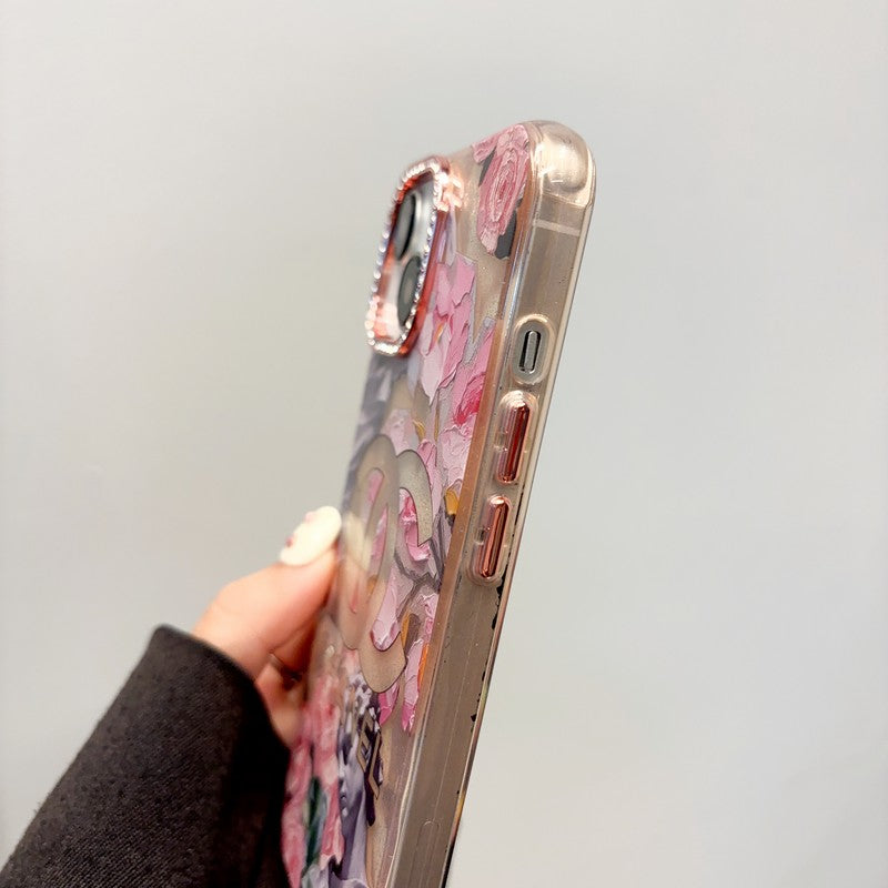 CC Crystal Pink Flower iPhone Case mysite