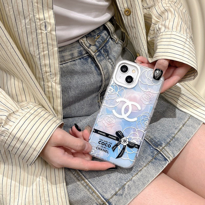 CC Pink & Blue iPhone Case mysite