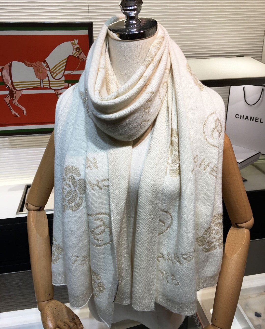 Camellia 100% Cashmere Scarf mysite
