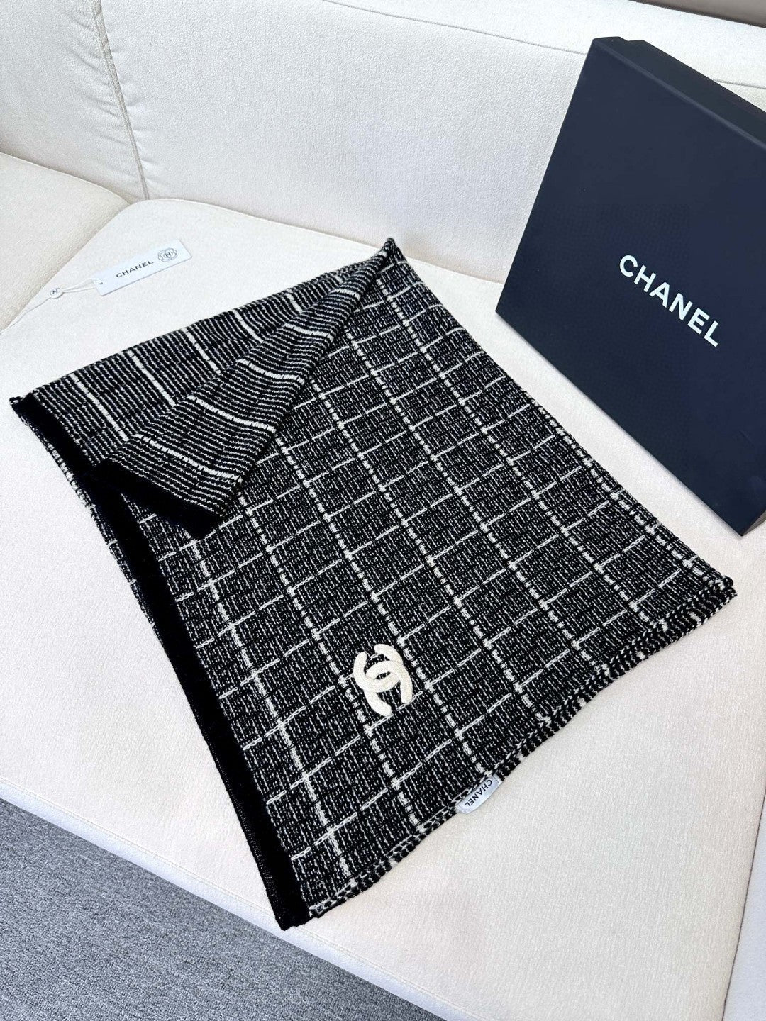 Fashion shiny plaid striped scarf mysite