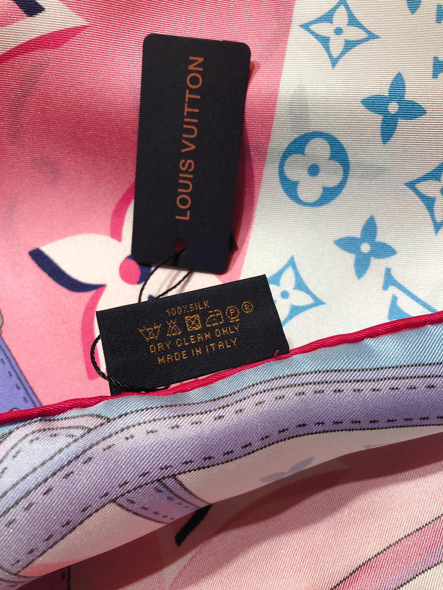 3D Monogram Square Scarf mysite