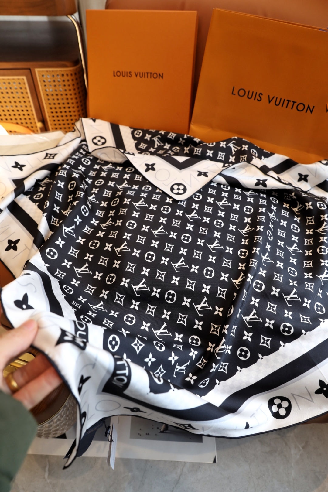 New Spring Silk Square Scarf mysite