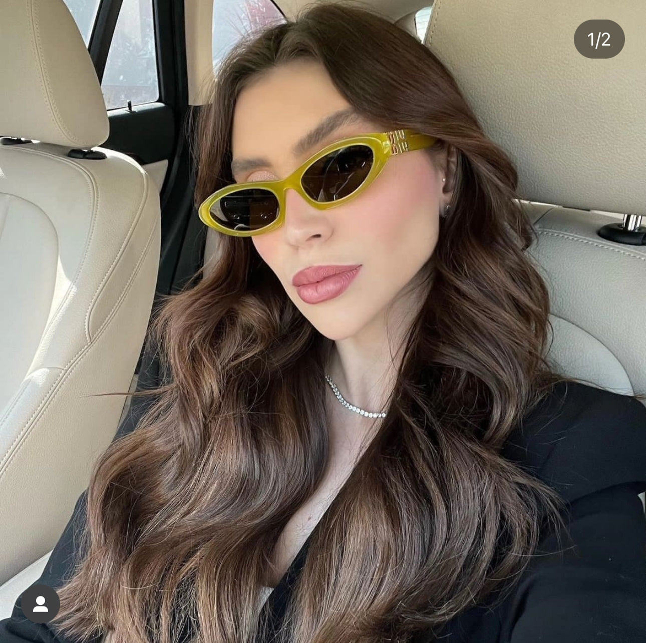 Luxury Large Frame Sunglasses M-088788