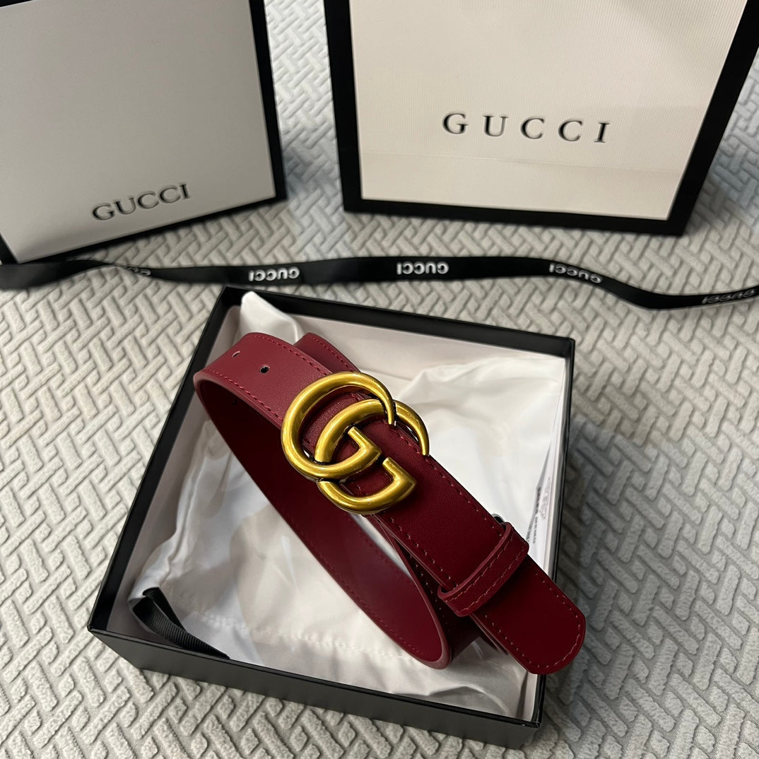 Golden Metal Logo Women Belt mysite