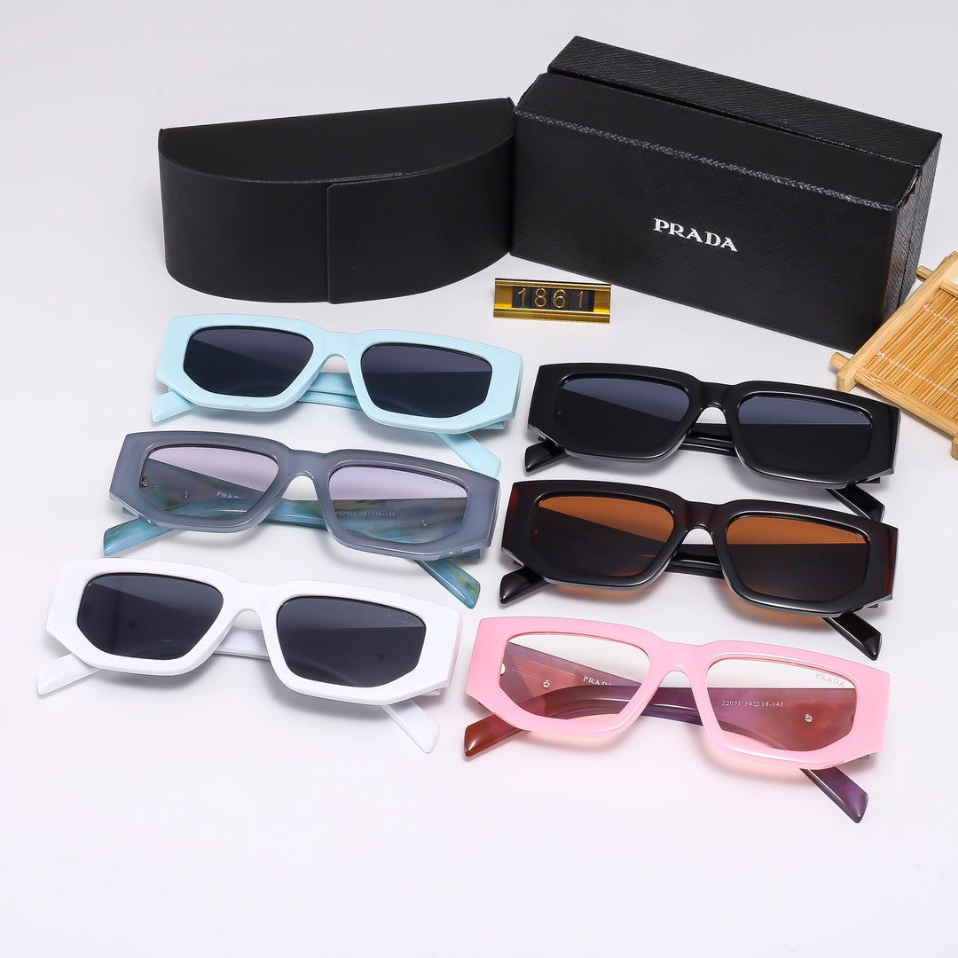 Retro Polygonal Mesh Unisex Sunglasses 1861 mysite