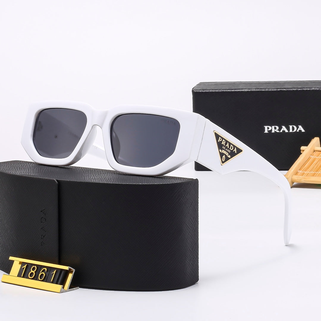 Retro Polygonal Mesh Unisex Sunglasses 1861 mysite
