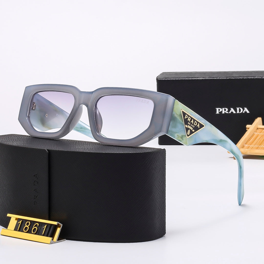 Retro Polygonal Mesh Unisex Sunglasses 1861 mysite