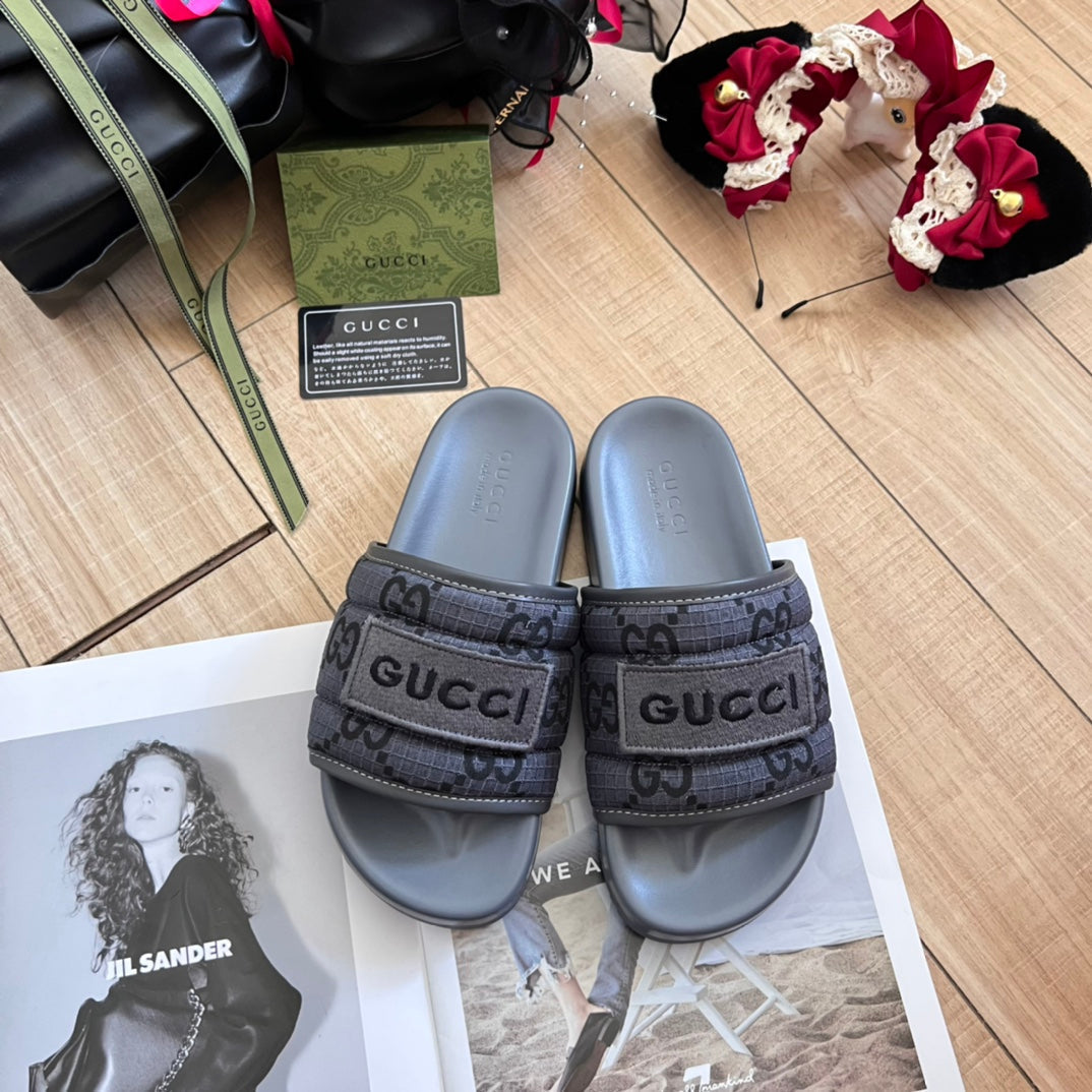 Embroidery Vintage Embossed Slippers mysite