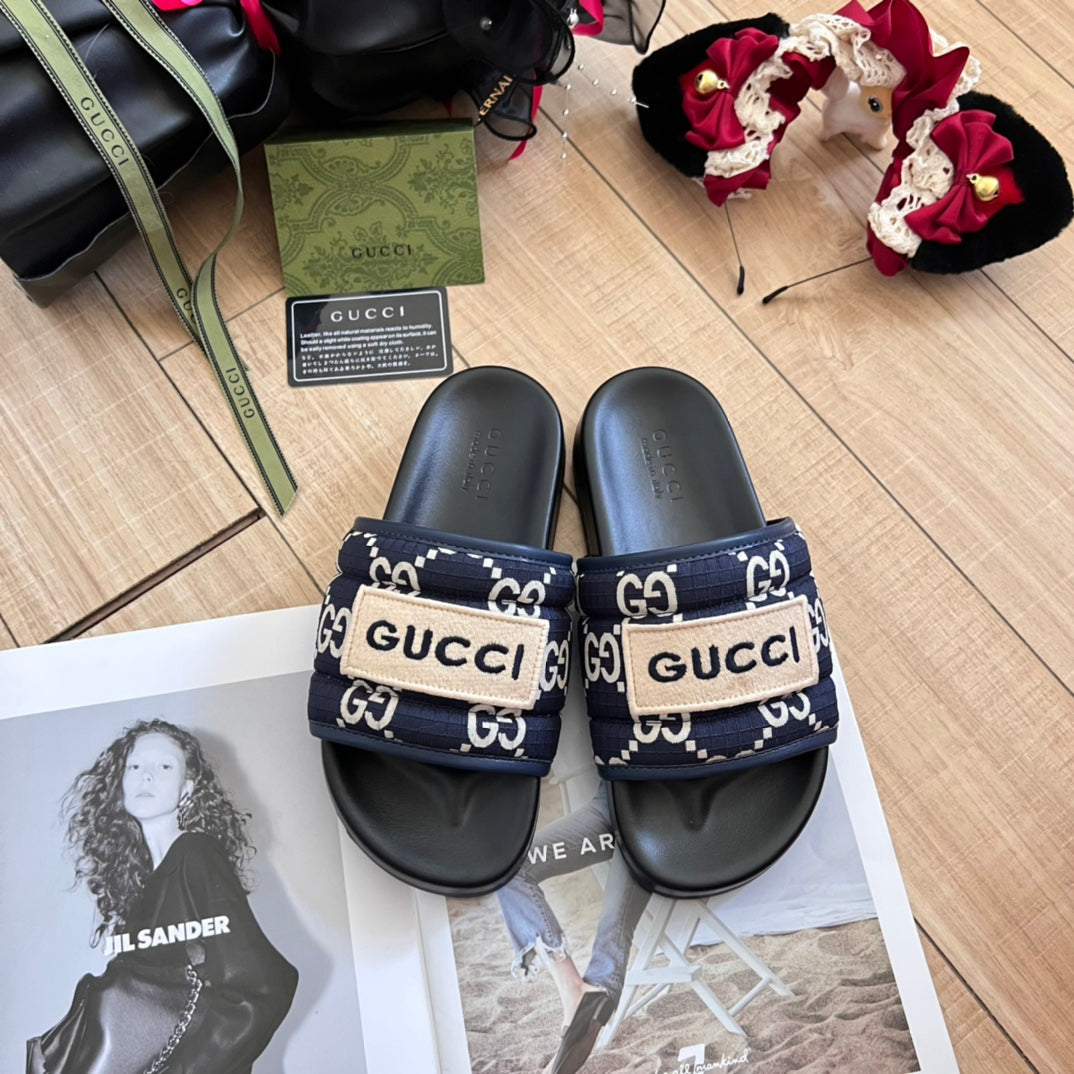 Embroidery Vintage Embossed Slippers mysite