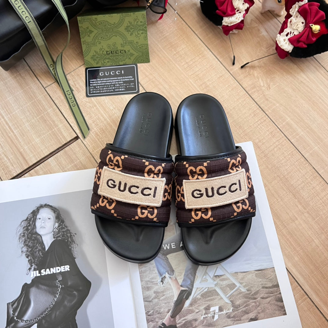 Embroidery Vintage Embossed Slippers mysite