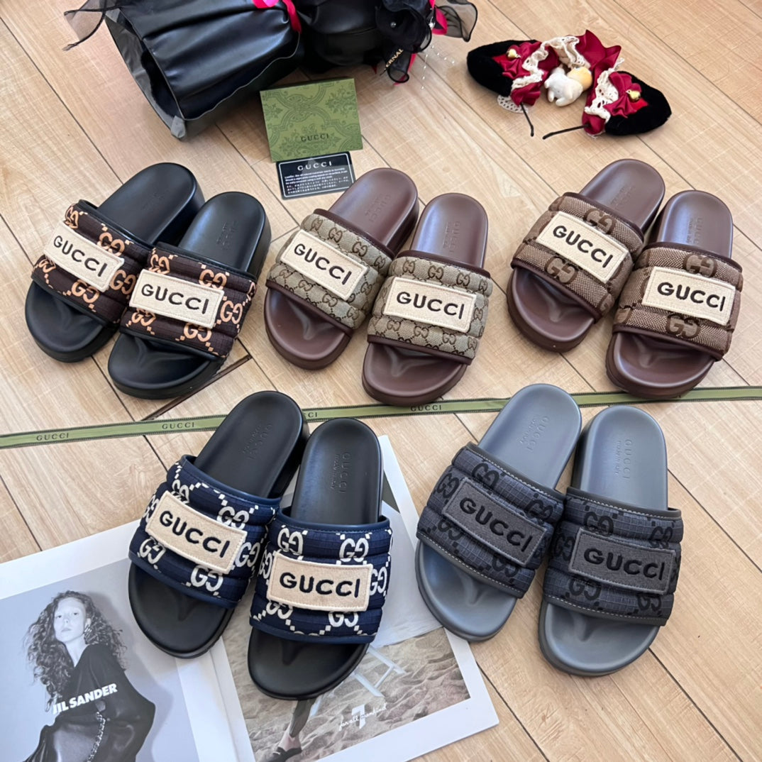 Embroidery Vintage Embossed Slippers mysite