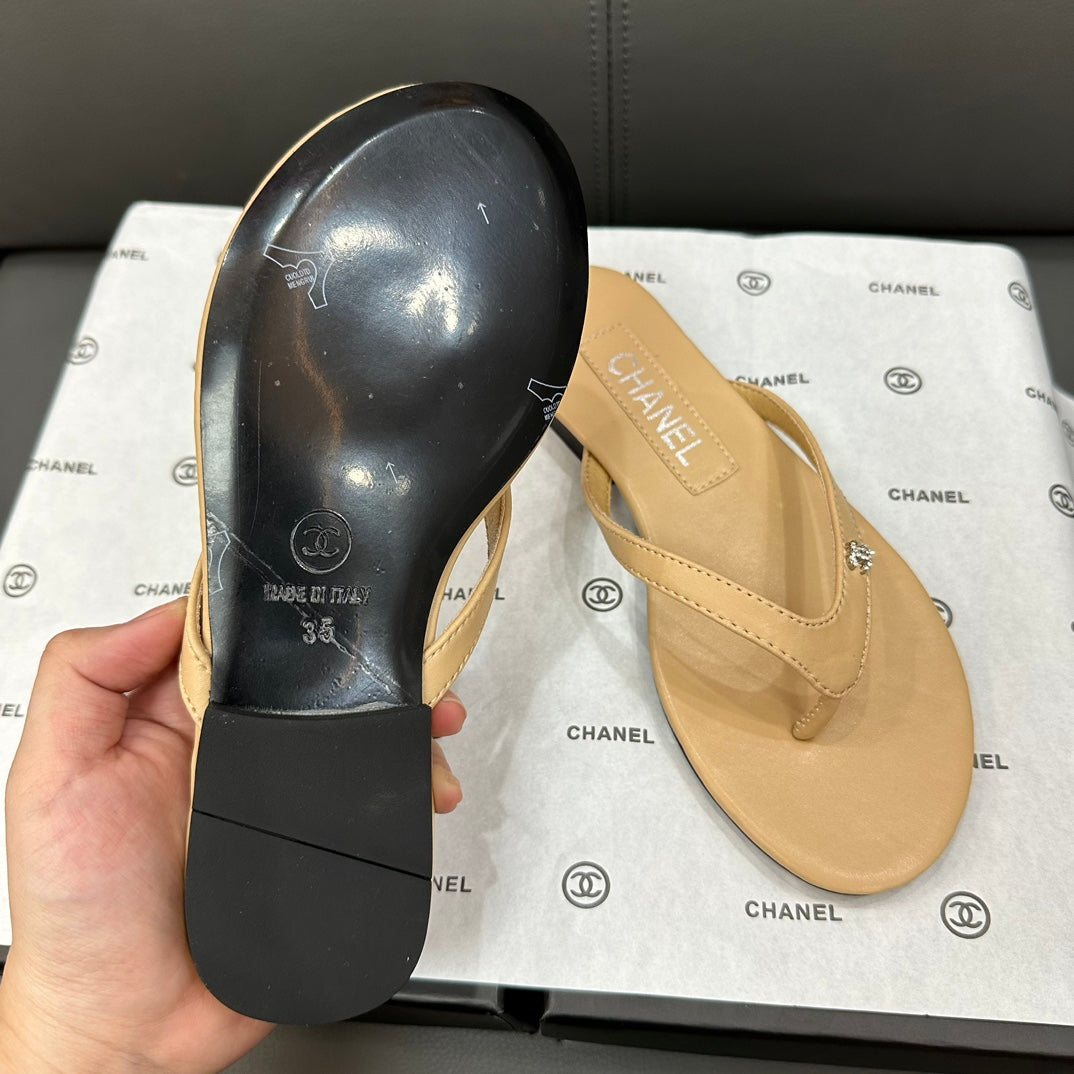 Rhinestone Logo Flip Flops mysite