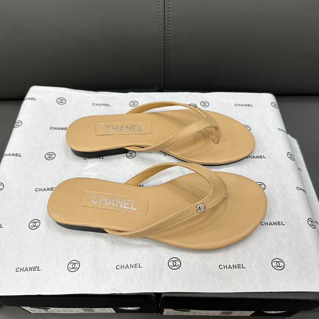 Rhinestone Logo Flip Flops mysite