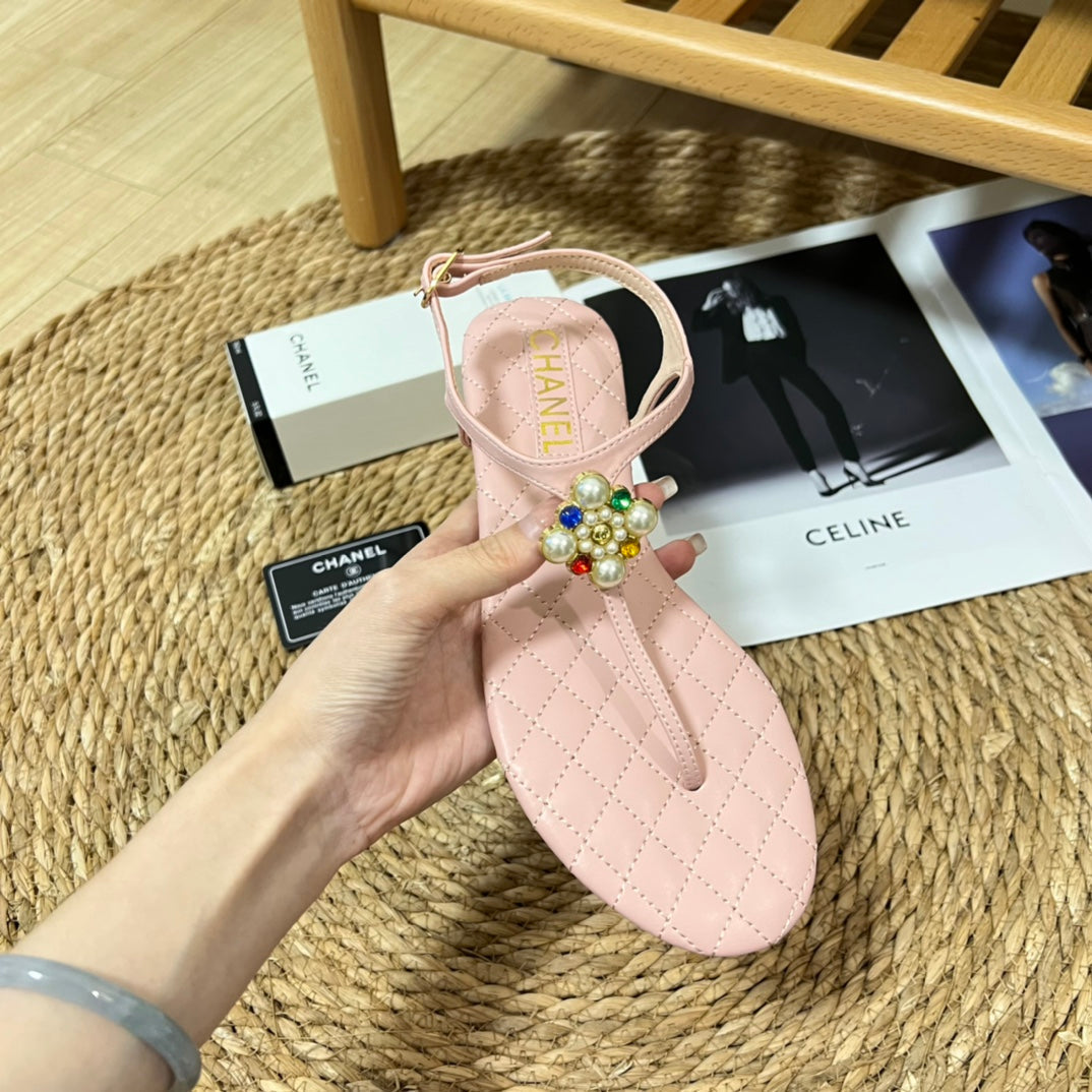 Clover Pearl Flip Flops Sandals mysite