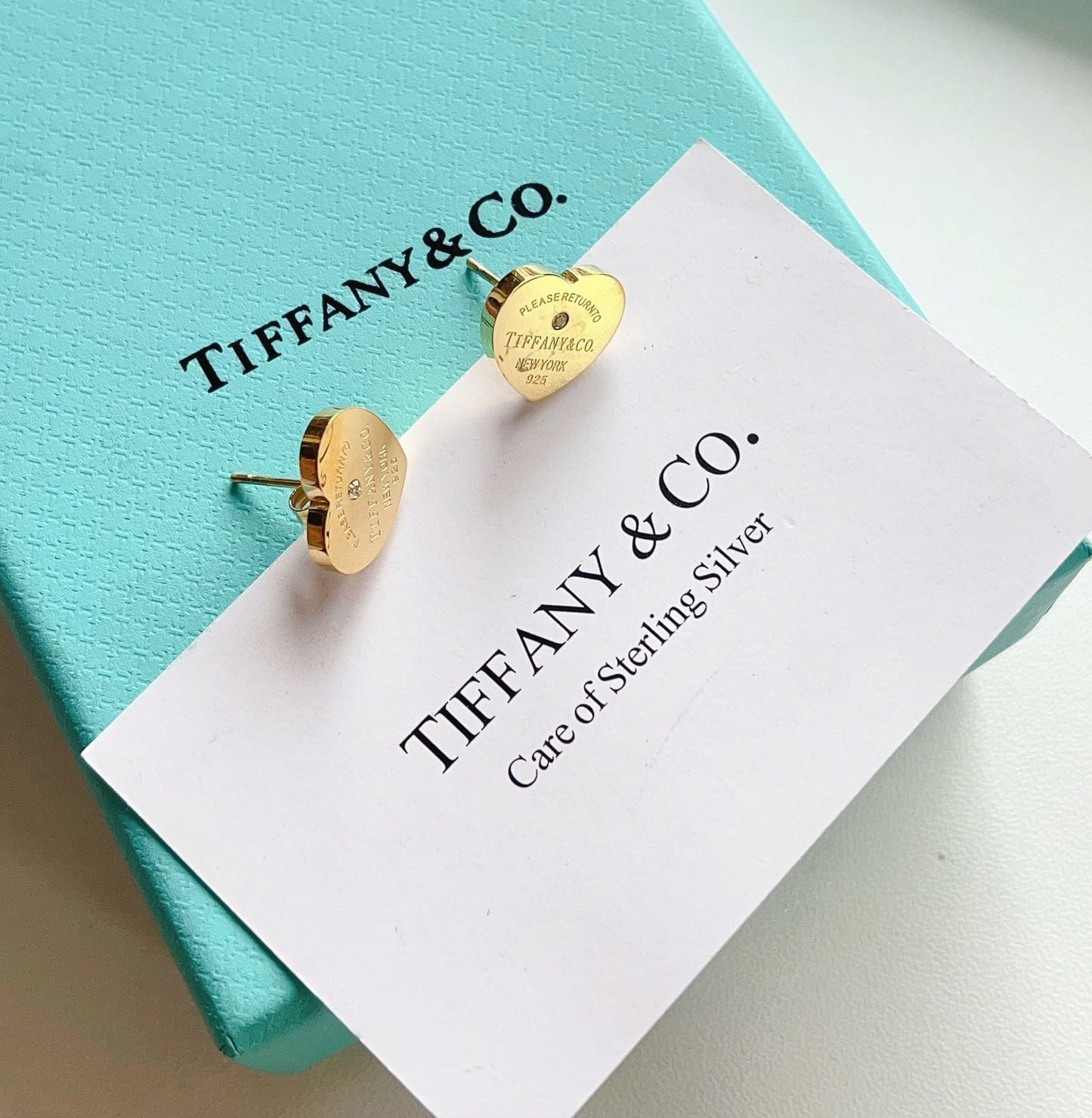 Simple heart earrings mysite