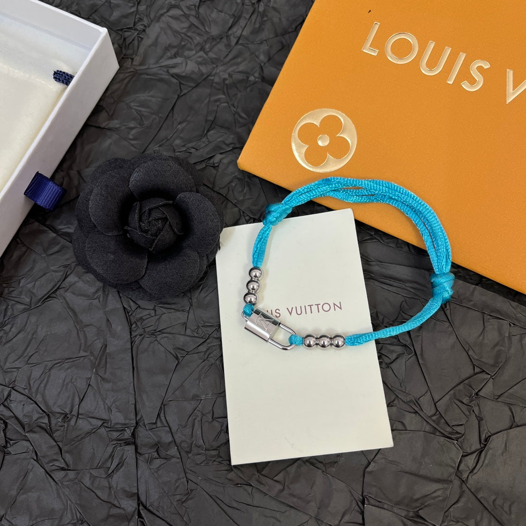 Couple love lock braided bracelet mysite