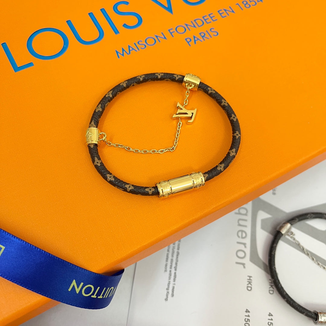 Fashion chain leather bracelet-s mysite