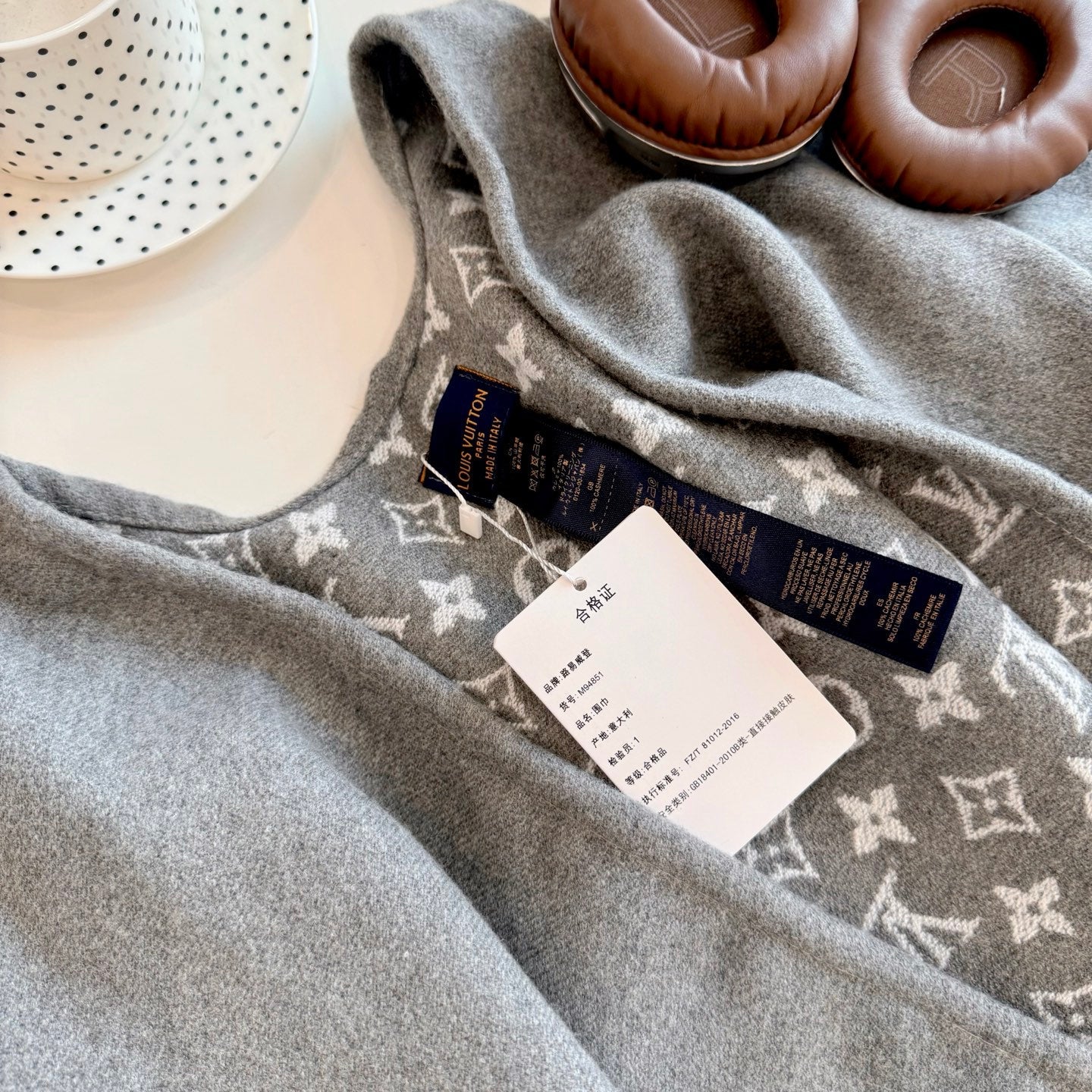 Cashmere Embossed Cape mysite