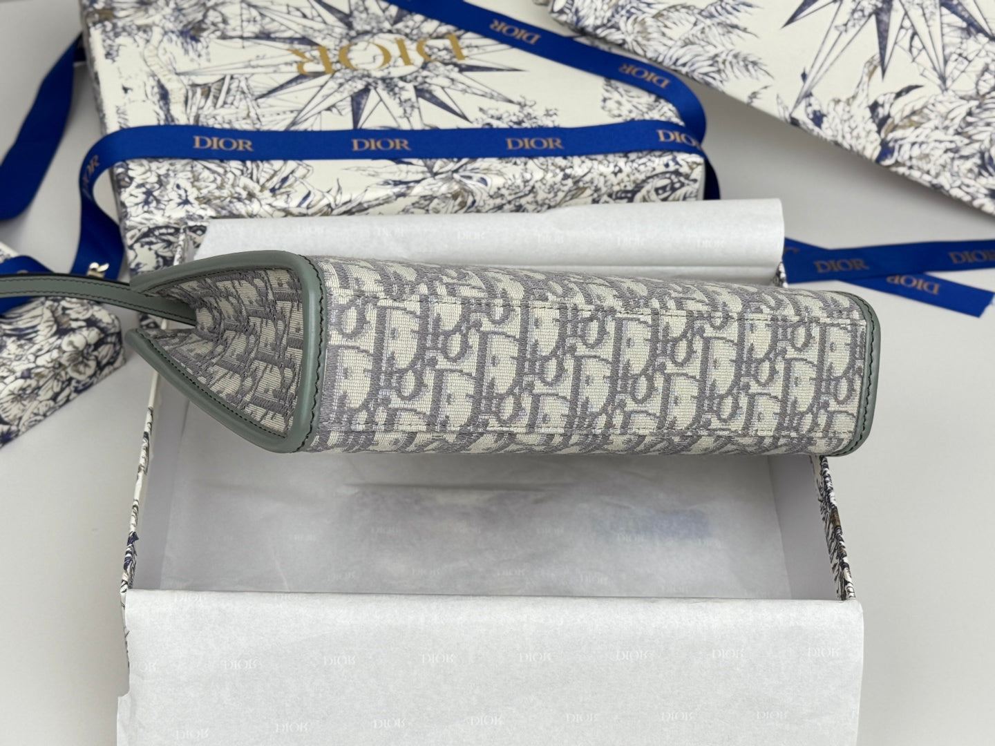 CD 30 Montaigne Dea Pouch 26cm Grayish Jacquard 258617 mysite