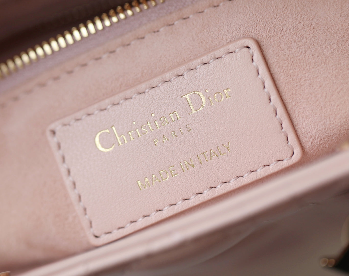 CD Lady Dior 20 Bag Pink Lambskin mysite