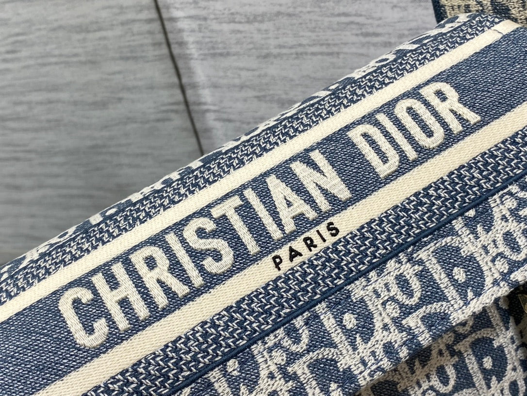 CD Small Diorcamp Bag 23 Blue White Denim mysite