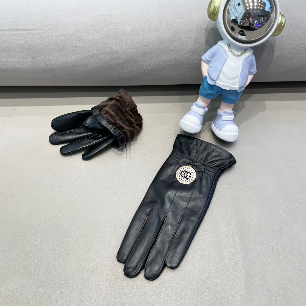 CLASSIC TOUCHSCREEN GLOVES IN BLACK SHEEPSKIN 427387 mysite