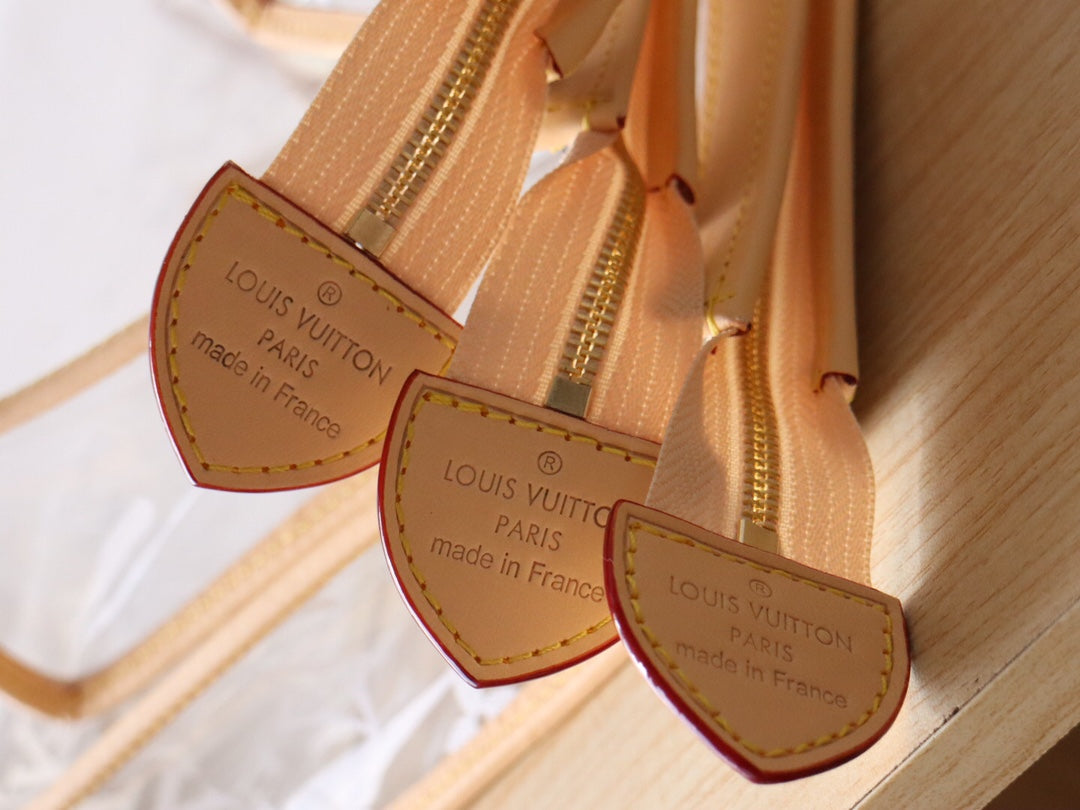 LV Trio Poche Toilette Beige Recycled Polyester & Cowhide mysite