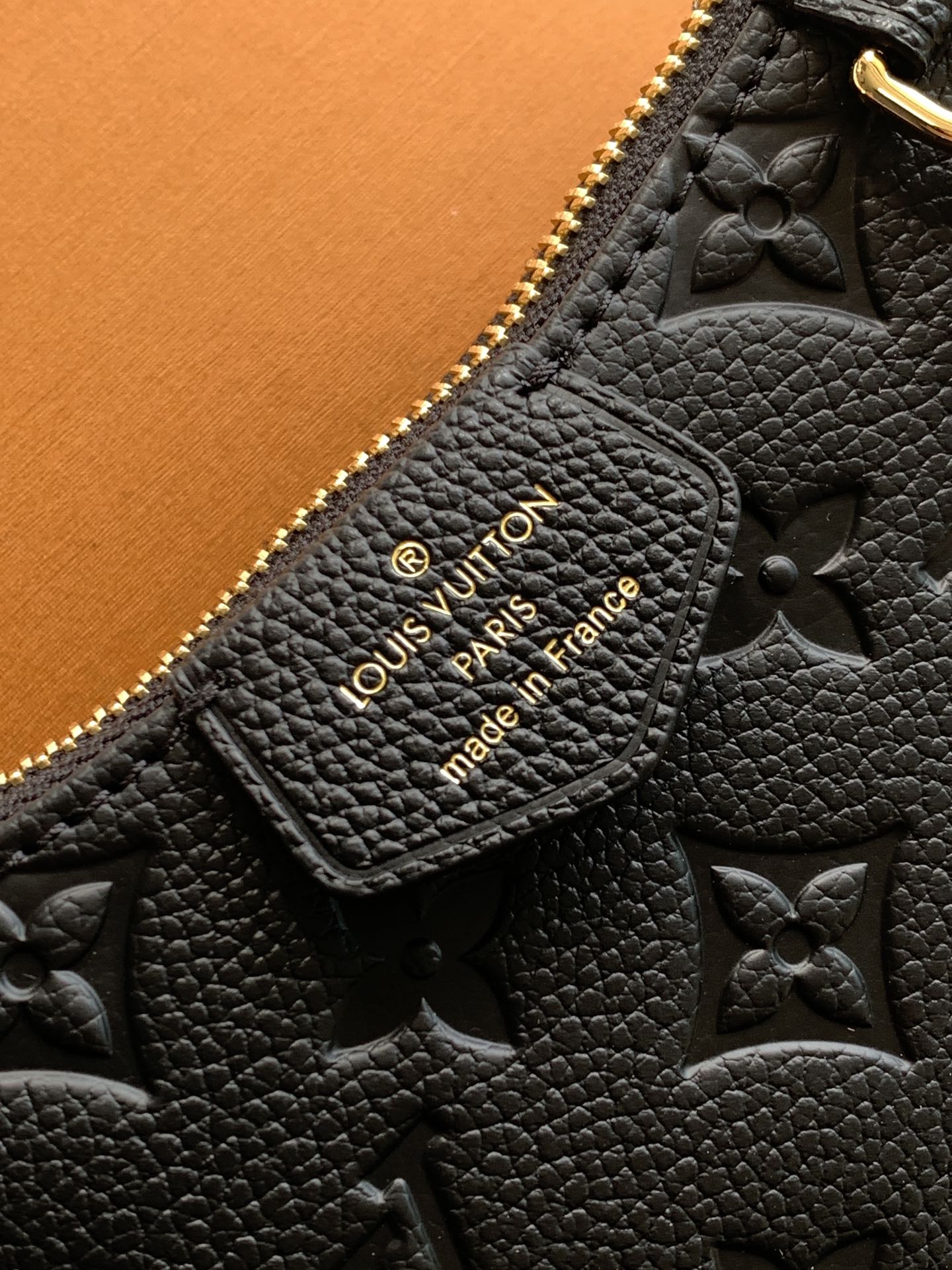 LV Easy Pouch On Strap Black Embossed Monogram Empreinte Cowhide 251753 mysite