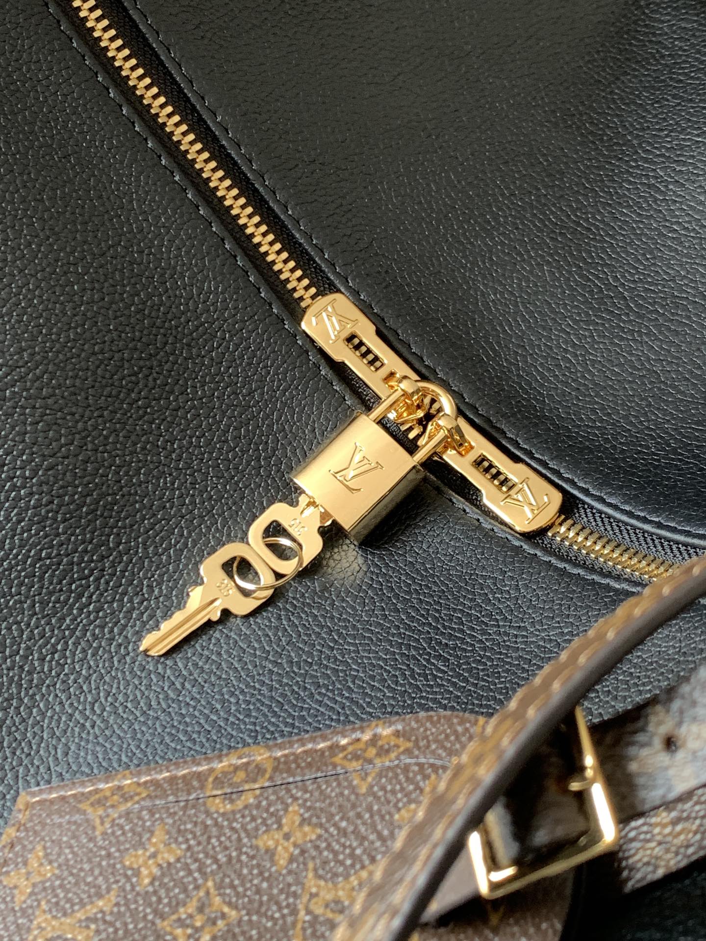 LV M26037 Express Travel 45cm Black Cowhide GHW mysite