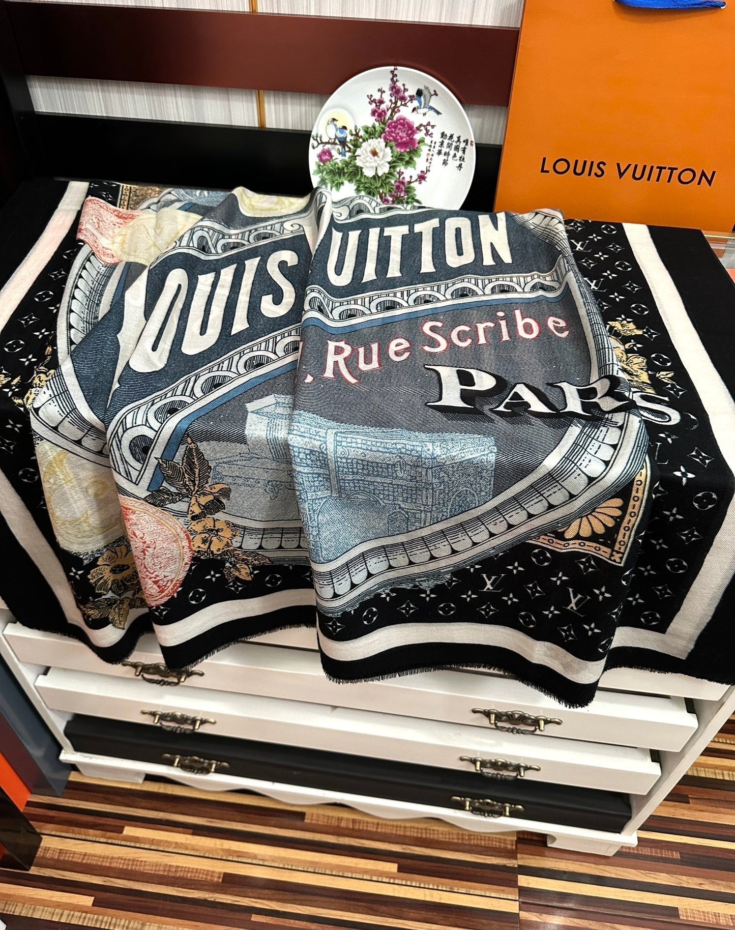 SCARF MALLES MERVEILLEUSES 200 CM IN COLORFUL CASHMERE 400066 mysite