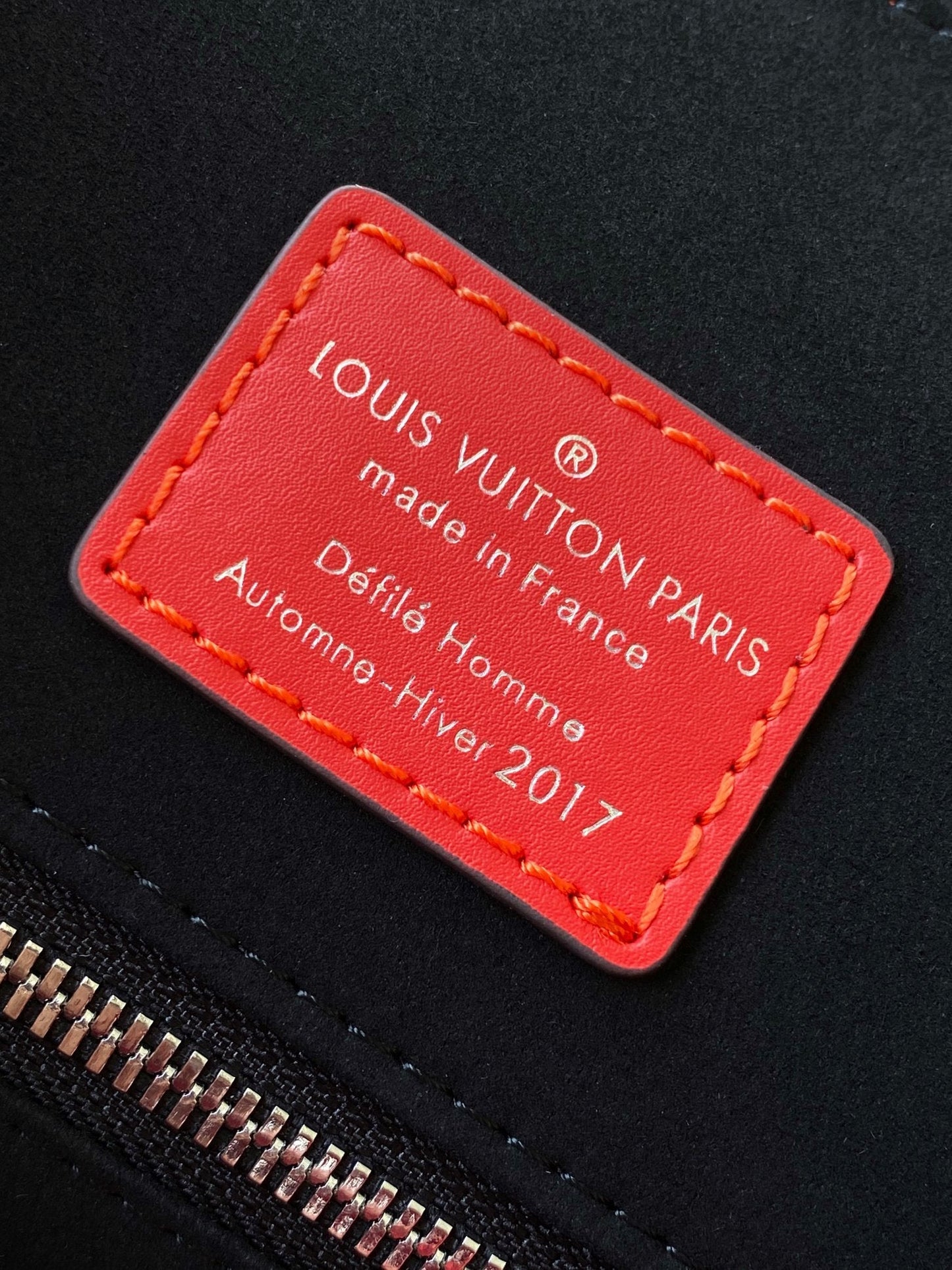 LV x Supreme Christopher Backpack Red Epi XL Cowhide 268773 mysite