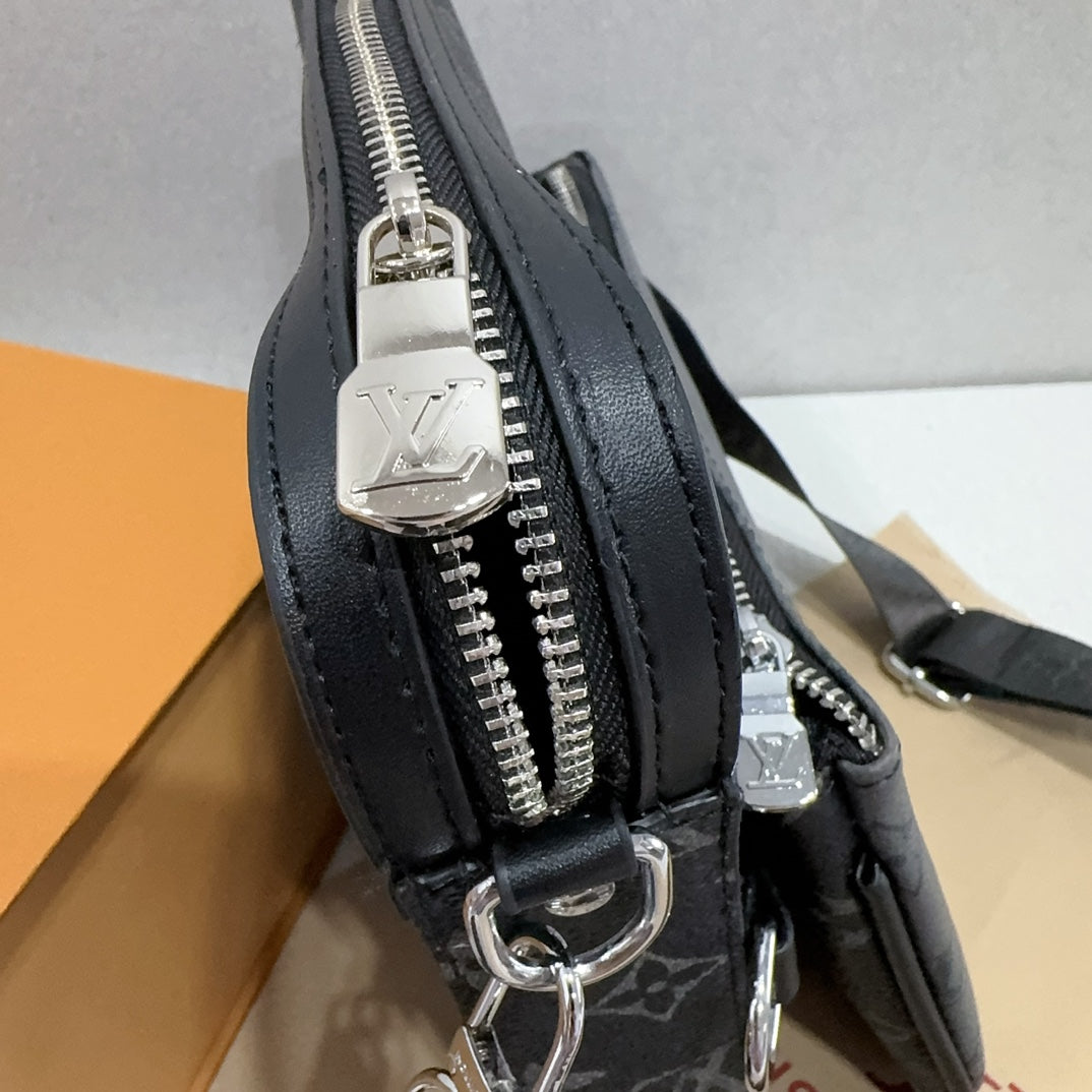 Classic Monogram Trio Messenger Bag - A Fashion Must-Have-1-2 mysite