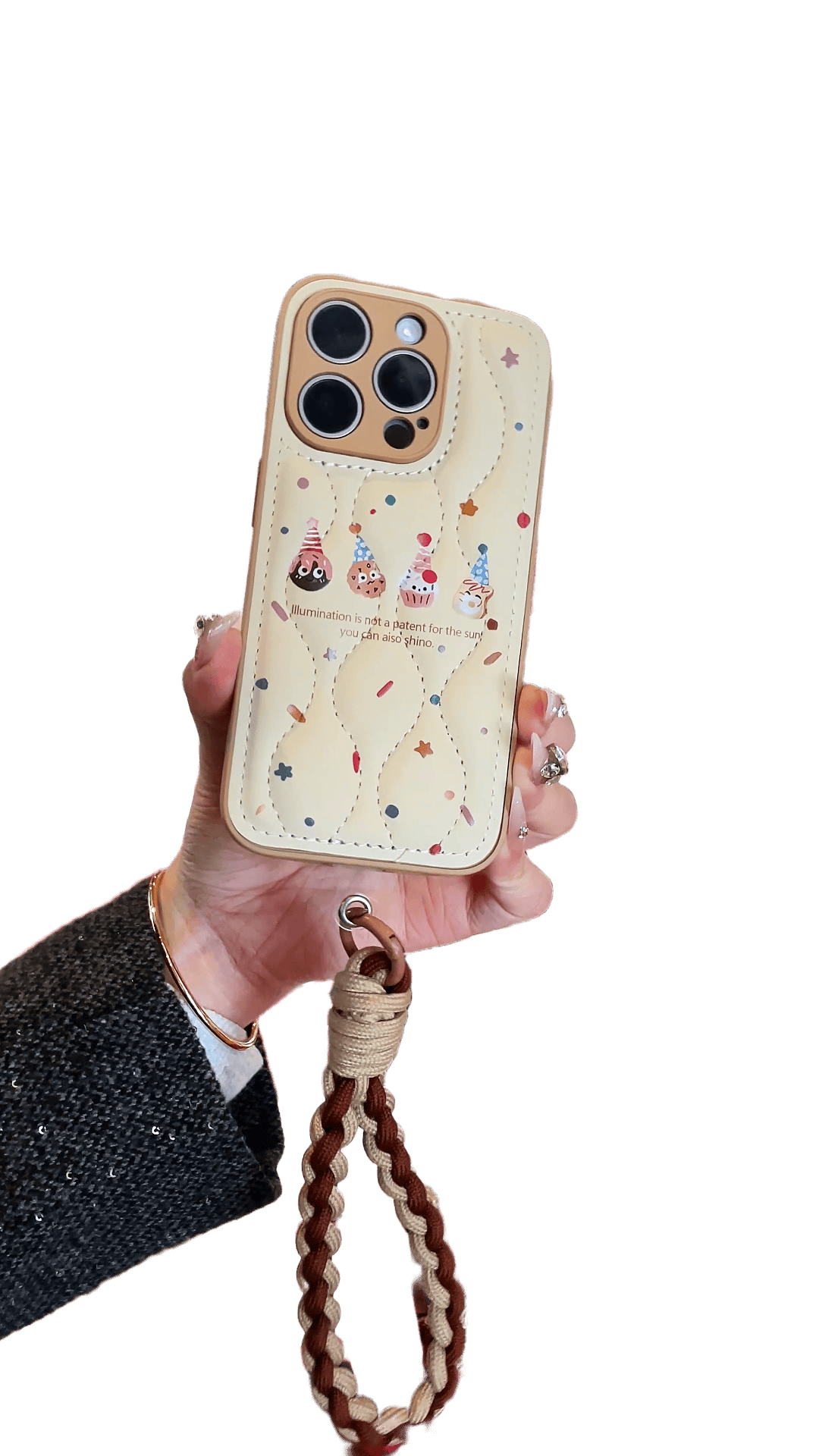 Feather-light Cozy: Chic Cookie-Inspired iPhone Case for Trendsetters mysite