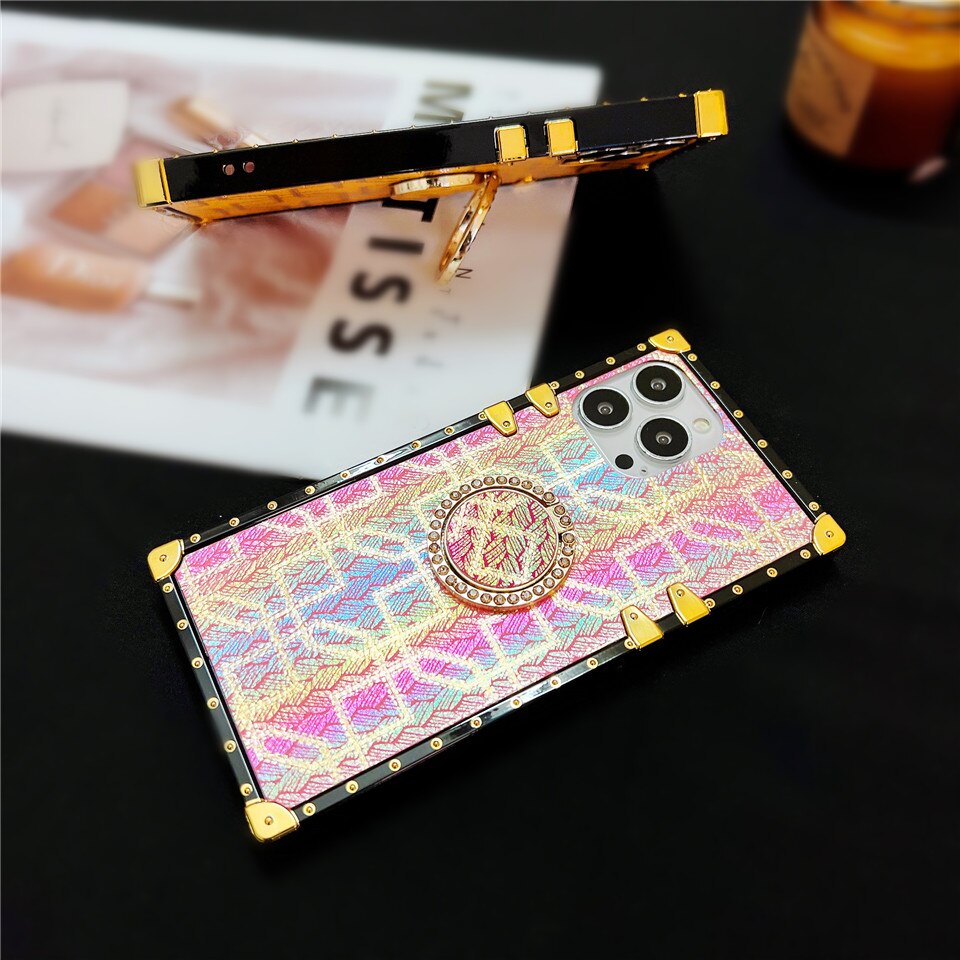 Samsung Case with Ring "Magenta" mysite