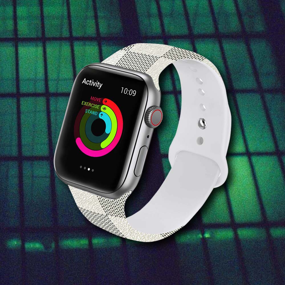 Apple Watch Band | White Check mysite