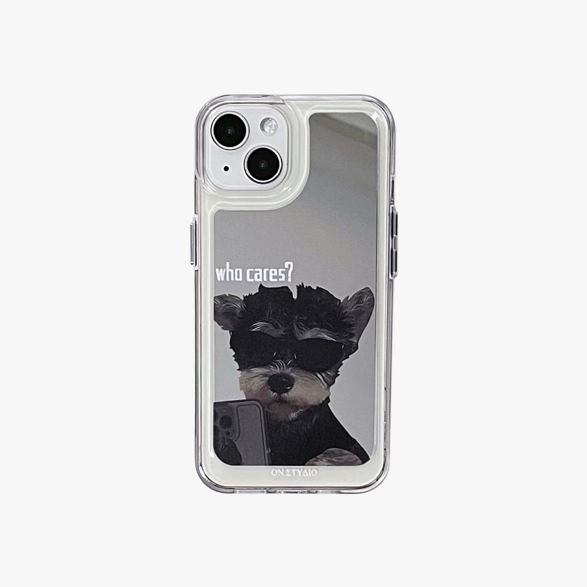 Mirror iPhone Case | Couple Dogs I Am Fine (Buy 2 and get 50% off one) mysite