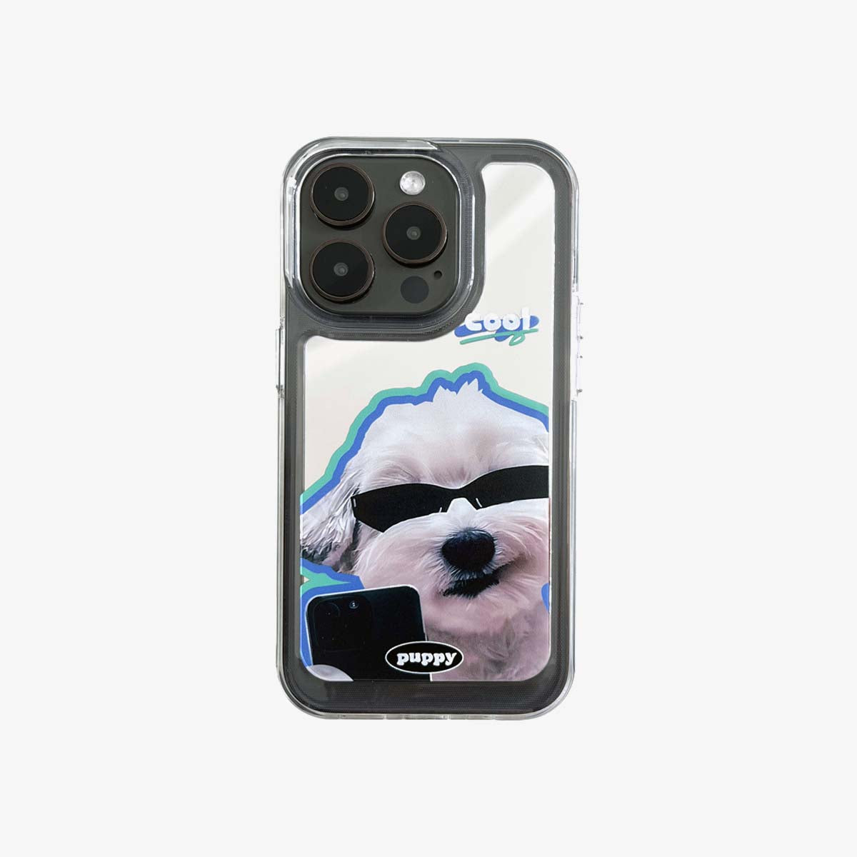 Mirror iPhone Case | Couple Dogs Self-Timer (Buy 2 and get 50% off one) mysite