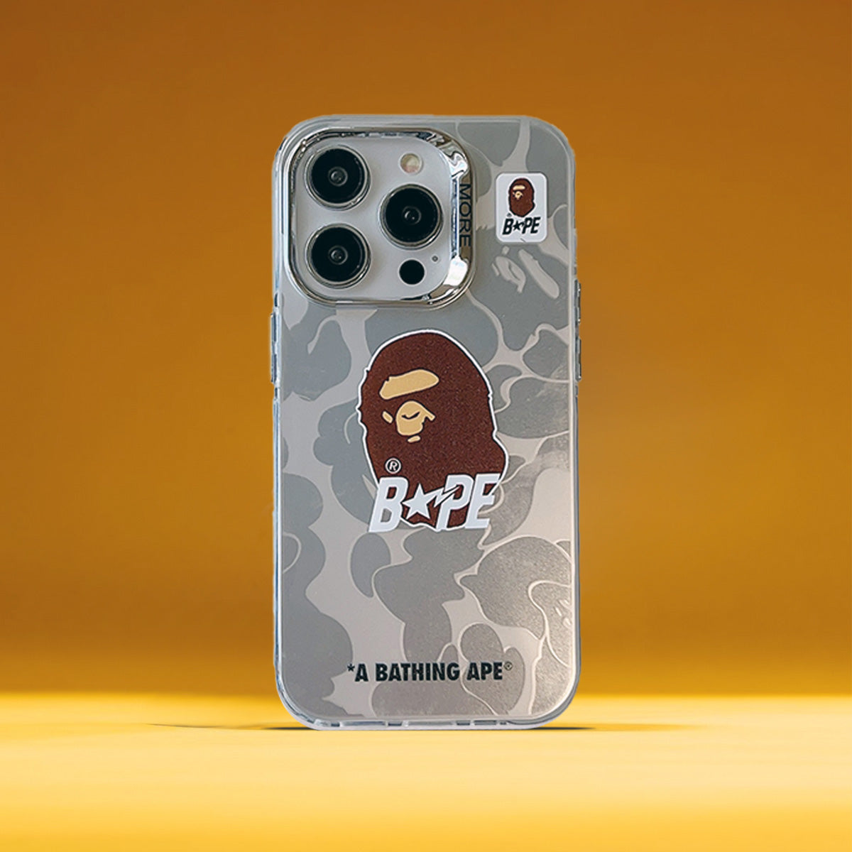 Limited iPhone Case | APE Silver Camo 2 mysite